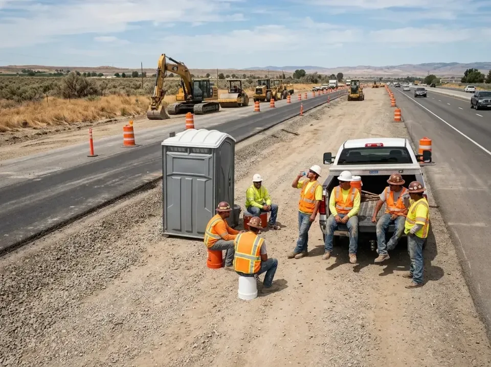 highway-road-construction-crew-007 — frequently asked questions, Porta Potty and Restroom Rentals in Douglas, AZ